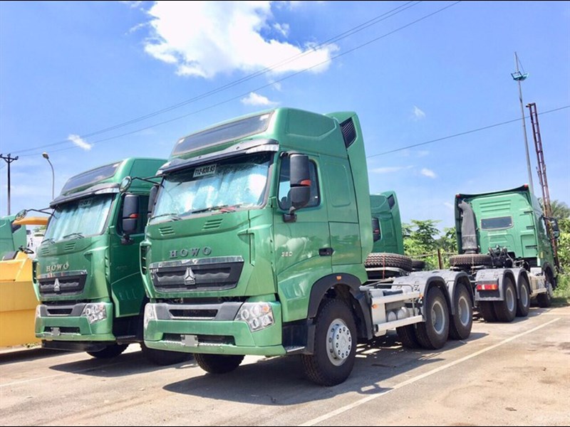 Xe Đầu Kéo HOWO- A7 - 380HP EURO V Nhập Khẩu Giá Tốt 2025
