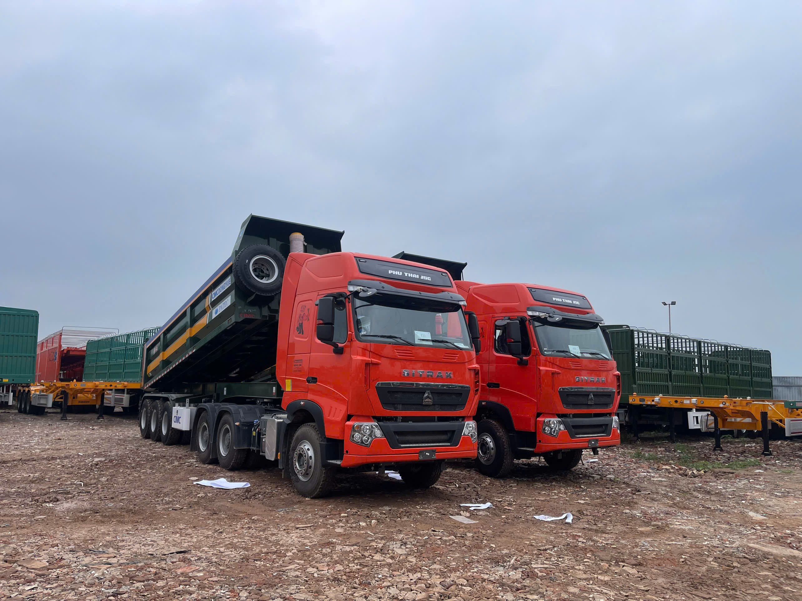 Xe Đầu Kéo SITRAK 440hp Cầu Dầu 2025